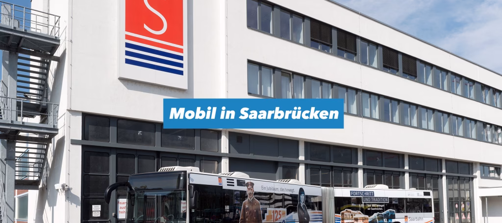 Studierende nutzen SaarVV-Busse und -Bahnen für flexible Mobilität in Saarbrücken